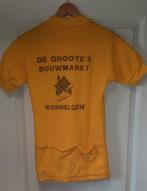 Wollen Retro wielrenshirt geel maat 4  maat M, Verzenden, Zo goed als nieuw, Info@racefietskledingonline.nl, Kleding