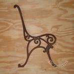 Banksteunen set van 2 gietijzeren steunen tuinbank, Ophalen, Nieuw, Metaal