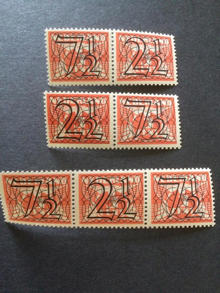 NVPH 356a-356b- 356c postfris. Lees verder., Postzegels en Munten, Postzegels | Nederland, T/m 1940, Ophalen of Verzenden