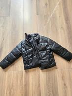 Mango kids meisjes jas lether look leren jasje winterjas 134, Ophalen of Verzenden, Zo goed als nieuw, Meisje, Jas
