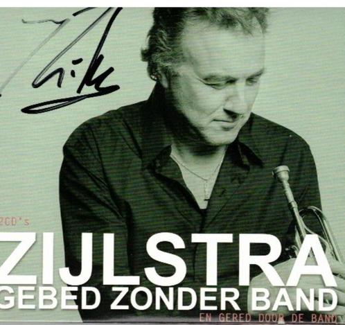 Zijlstra: Gebed Zonder Band & Gered Door De Band (GESIGNEERD, Cd's en Dvd's, Cd's | Nederlandstalig, Zo goed als nieuw, Verzenden