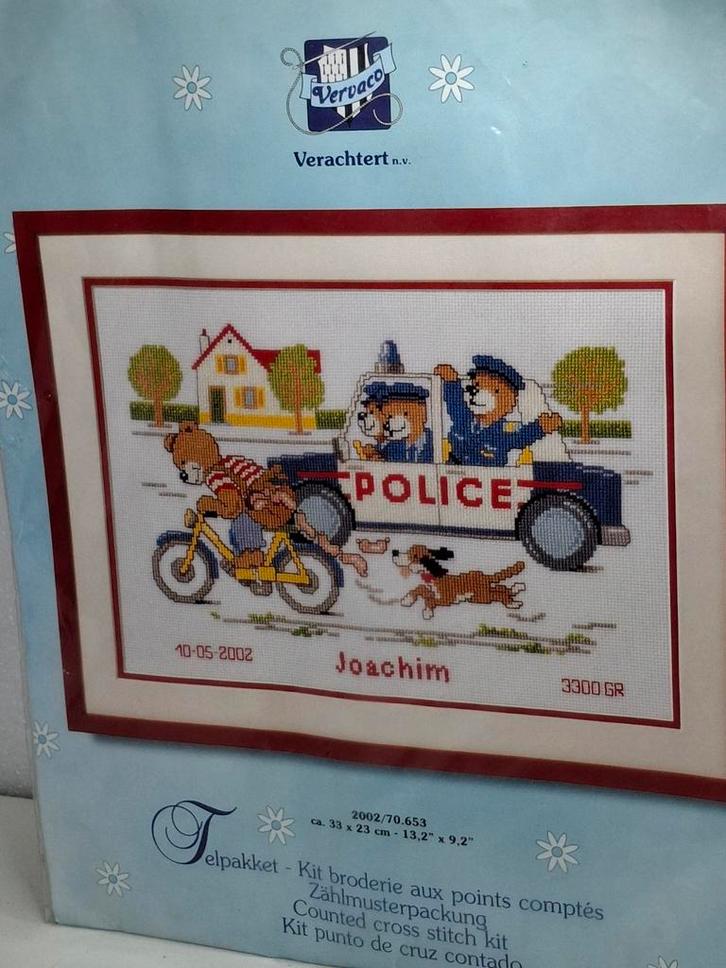 borduurpakket, Hobby en Vrije tijd, Borduren en Borduurmachines, Nieuw, Borduurpakket, Handborduren, Ophalen of Verzenden