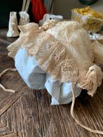 Antieke Brocante Bonnet met Kant, Kleding | Dames, Hoeden en Petten, Hoed, T, N, Gedragen