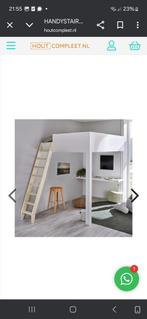 Houten ladder. Step up3. Nieuw in doos, Doe-het-zelf en Verbouw, Ladders en Trappen, Ophalen of Verzenden, Nieuw