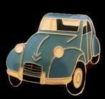 Citroën 2CV pin- blauw-zwart epoxy, Verzenden, Nieuw, Transport, Speldje of Pin
