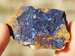 AZURIET uit Aouli in MAROKKO mini!, Ophalen of Verzenden, Mineraal