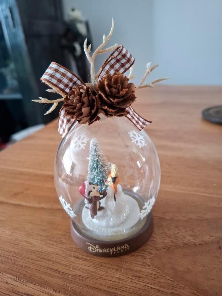 Disney kerst ornament knabbel en babbel, Verzamelen, Disney, Zo goed als nieuw, Beeldje of Figuurtje, Ophalen