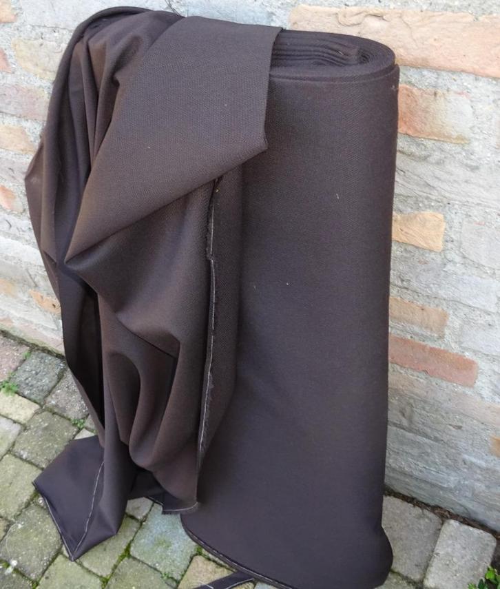 NIEUW Bruin degelijke kwaliteit stoffen 45% wol / 55% pol, Hobby en Vrije tijd, Stoffen en Lappen, Nieuw, Overige materialen, 120 cm of meer