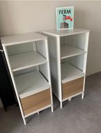 2x IKEA BEKANT Opbergmeubel op Wielen, Minder dan 50 cm, Ophalen of Verzenden, Zo goed als nieuw, Metaal