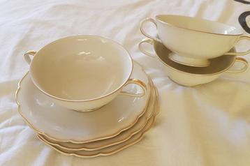 Antiek/vintage Hutschenreuther/Chodziez  servies beschikbaar voor biedingen
