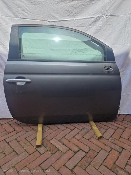 Fiat 500 deur rechts grijs 695, Auto-onderdelen, Carrosserie en Plaatwerk, Deur, Fiat, Rechts, Ophalen