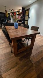 Gebruikte kloostertafel - 200x100cm eventueel met stoelen, Ophalen, Gebruikt, 200 cm of meer, 50 tot 100 cm