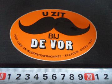 sticker u zit snor bij de vor (strip) beschikbaar voor biedingen
