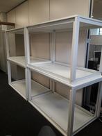 IKEA Melltrop keuken/vergader/werktafels met stoelen, 50 tot 100 cm, 100 tot 150 cm, Gebruikt, Metaal