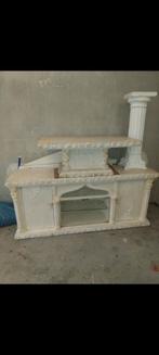 Salon tafel en dressoir met spiegel, Ophalen