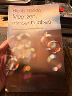 Meer zen, minder bubbels - Rients Ritskes, Boeken, Ophalen of Verzenden, Zo goed als nieuw, Overige onderwerpen