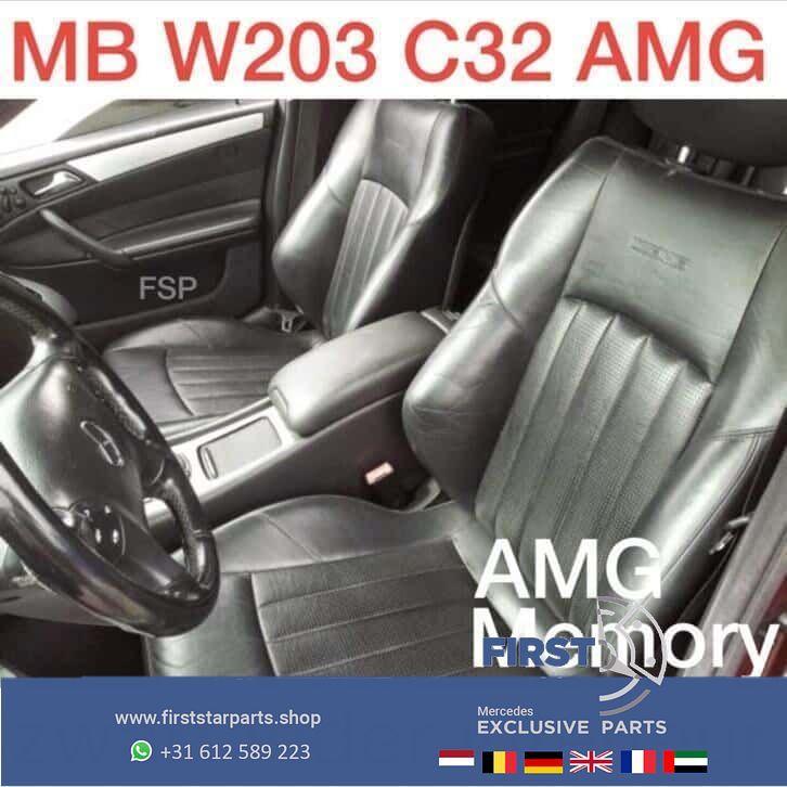 W203 C32 C55 AMG leder interieur Mercedes C Klasse 2006 AMG, Auto-onderdelen, Interieur en Bekleding, Mercedes-Benz, Gebruikt