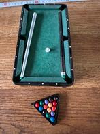 Mini pool/ biljart tafel, Sport en Fitness, Biljarten en Poolen, Ophalen, Zo goed als nieuw, Pooltafel