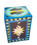 design Opvouwbare karton Kruk Nachtkastje Bijzettafel tafel, 45 tot 60 cm, Minder dan 55 cm, Nieuw, Ophalen of Verzenden