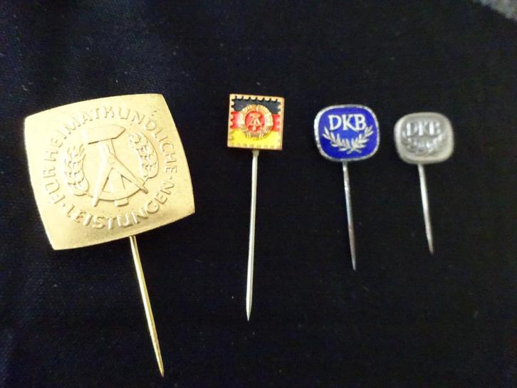 DDR: speldjes Kulturbund en Philatelie, Verzamelen, Overige Verzamelen, Gebruikt, Ophalen of Verzenden