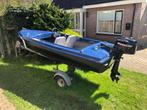 Bootje met boottrailer advertentie goed lezen !!, Watersport en Boten, Benzine, Polyester, Gebruikt, Ophalen