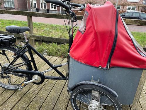 Tweedehands Elektrische Bakfietsen DOG – Aanbiedingen!, Fietsen en Brommers, Fietsen | Bakfietsen, Gebruikt, Overige merken, 4 kinderen of meer