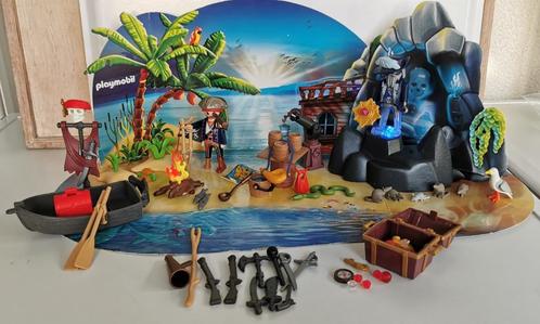 Playmobil adventskalender mysterie piratenschateiland 6625, Kinderen en Baby's, Speelgoed | Playmobil, Gebruikt, Complete set