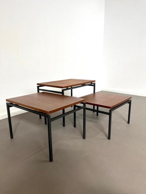 Teak mimi setje van Cees Braakman voor Pastoe, jaren 60, Verzamelen, Retro, Huis en Inrichting, Ophalen of Verzenden