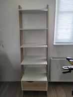 Wandrek wit met houtlook, Huis en Inrichting, Ophalen, Gebruikt