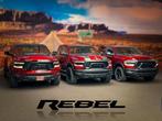 Dodge Ram 1500 5.7 V8 4x4 Rebel Night, LPG, Bakflip, digitaa, Origineel Nederlands, Te koop, 5 stoelen, 401 pk