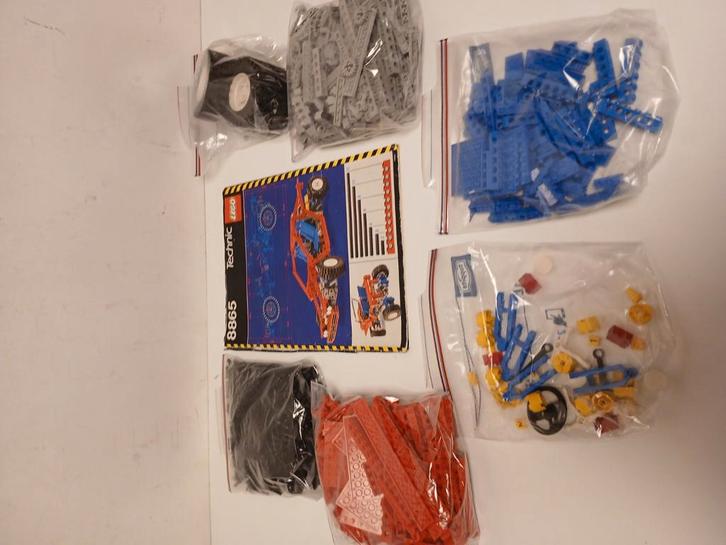 Vintage lego technic 8865 test car grote set, Kinderen en Baby's, Speelgoed | Duplo en Lego, Zo goed als nieuw, Ophalen of Verzenden