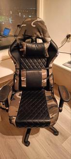 Gaming chair used, Huis en Inrichting, Bureaustoelen, Gebruikt, Zwart, Ophalen