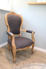 Fauteuil  (Gebruikt als voedingsstoel babykamer), Huis en Inrichting, Fauteuils, Ophalen, Hout, Minder dan 75 cm, Zo goed als nieuw