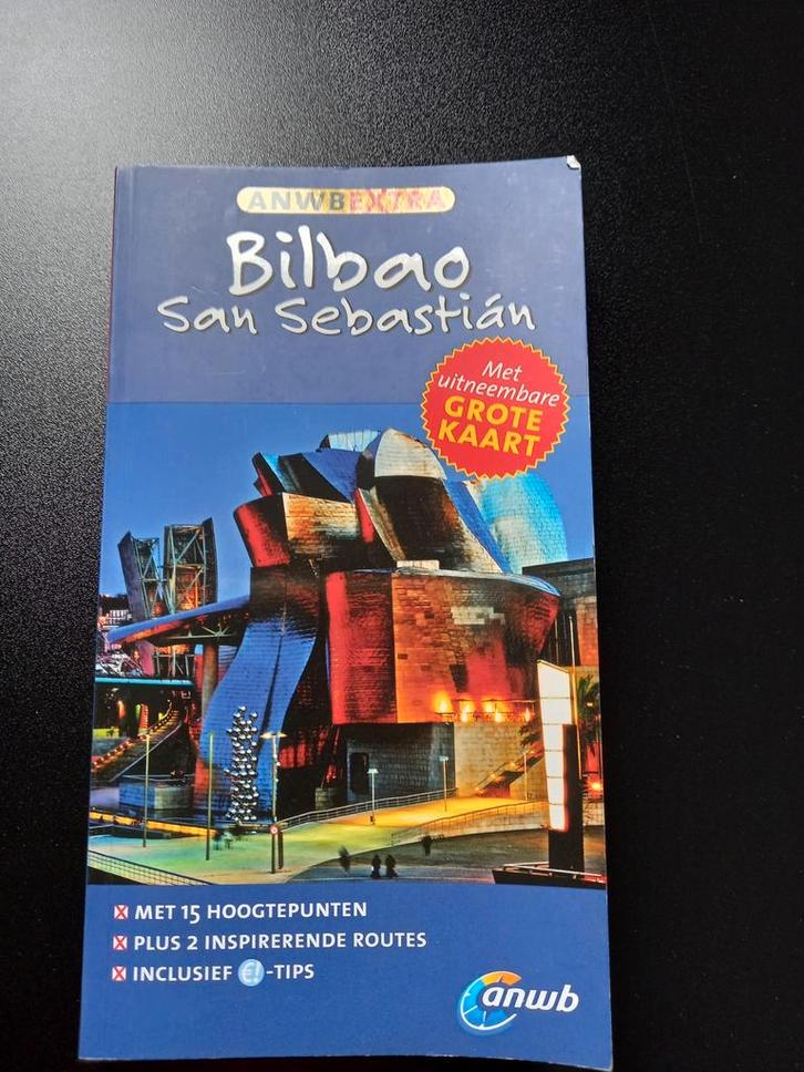 Bilbao . San Sebastian, Boeken, Reisgidsen, Zo goed als nieuw, Reisgids of -boek, Europa, ANWB, Ophalen of Verzenden