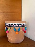 Terracotta potje, Tuin en Terras, Bloempotten, Rond, Ophalen of Verzenden, Zo goed als nieuw, Aardewerk
