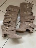 Suede dames nieuwe laarzen 39, Hoge laarzen, Verzenden, Beige, Nieuw