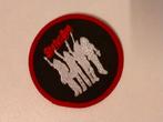 Status Quo Hello vintage logo patch kleding embleem rood, Ophalen of Verzenden, Nieuw, Kleding