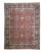 xxl Groot Perzisch tapijt kerman 390x300 wollen vloerkleed, Info@rugsandcarpets.nl, De Handelmaatschappij, 200 cm of meer, Perzisch tapijt groot Kerman wollen vloerkleed handgeknoopt