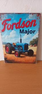 Blikken Bord Fordson Major 20x30cm, Ophalen of Verzenden