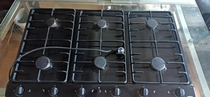 Atag kookplaat, Witgoed en Apparatuur, Kookplaten, Zo goed als nieuw, Inbouw, Gas, 4 kookzones, Ophalen