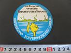 sticker Waterschap Zuiveringschap Limburg TW178 *, Ophalen, Zo goed als nieuw