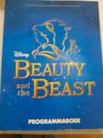 Programmaboek Disney Beauty and the beast, Ophalen of Verzenden, Overige figuren, Zo goed als nieuw, Beeldje of Figuurtje