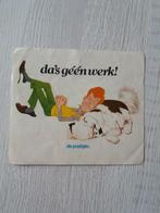 oude sticker de postgiro da's géén werk met Andre v Duin, Verzamelen, Ophalen of Verzenden, Zo goed als nieuw, Bedrijf of Vereniging