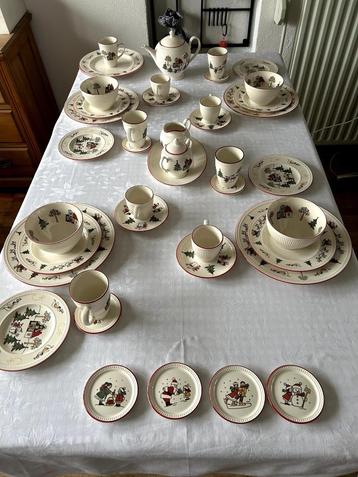 Wedgewood Windsor Cristmas kerst servies beschikbaar voor biedingen