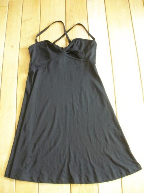 H&M zonne jurk tuniek zwart maat 36, Kleding | Dames, Jurken, Zo goed als nieuw, Maat 36 (S), Zwart, Boven de knie, Ophalen of Verzenden