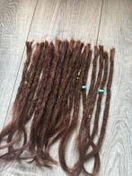 Dreadlock extensions blond bruin zwart, Ophalen of Verzenden, Zo goed als nieuw, Pruik of Haarverlenging