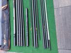 carbon hengel 11.5m pack middy, Watersport en Boten, Hengelsport | Witvissen, Ophalen, Zo goed als nieuw, Complete set
