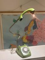 Vintage telefoonlamp met buigarmen, Huis en Inrichting, Lampen | Tafellampen, Ophalen of Verzenden, Gebruikt, 50 tot 75 cm