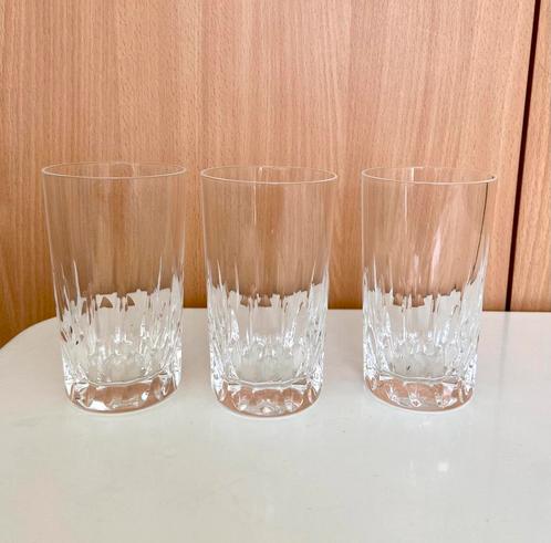 Set van 3 glazen, Verzamelen, Glas en Borrelglaasjes, Nieuw, Waterglas, Ophalen