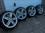 BMW 208M STYLE VELGEN BREEDSET 18 INCH 5x120, Ophalen, 18 inch, Velg(en), Zomerbanden